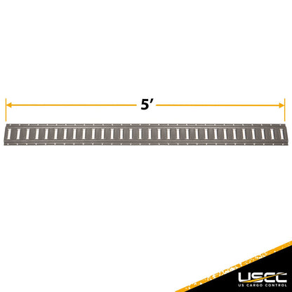 5' Horizontal E-Track- Gray Painted
