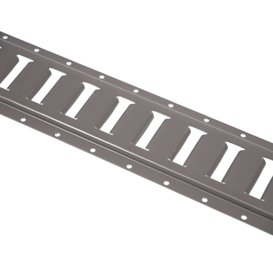 8' Horizontal E-Track Gray Painted