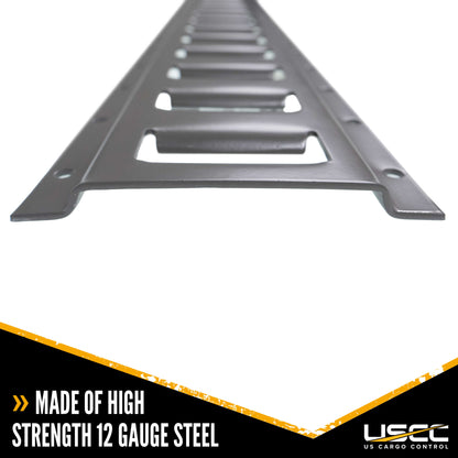 8 foot Horizontal ETrack Gray Painted image 2 of 7