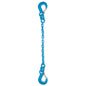 932 inch x 10 foot Pewag Single Leg Chain Sling w Sling & Sling Hooks Grade 120 image 1 of 2