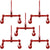 Ratchet Chain Binders 38 inch 12 inch (5 Pack) image 1 of 9