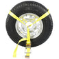 Side Mount Wheel Net with Ratchet and Flat Hook image 1 of 9