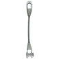 1 inch x 20 foot Open and Closed Spelter Socket Wire Rope Sling image 1 of 6