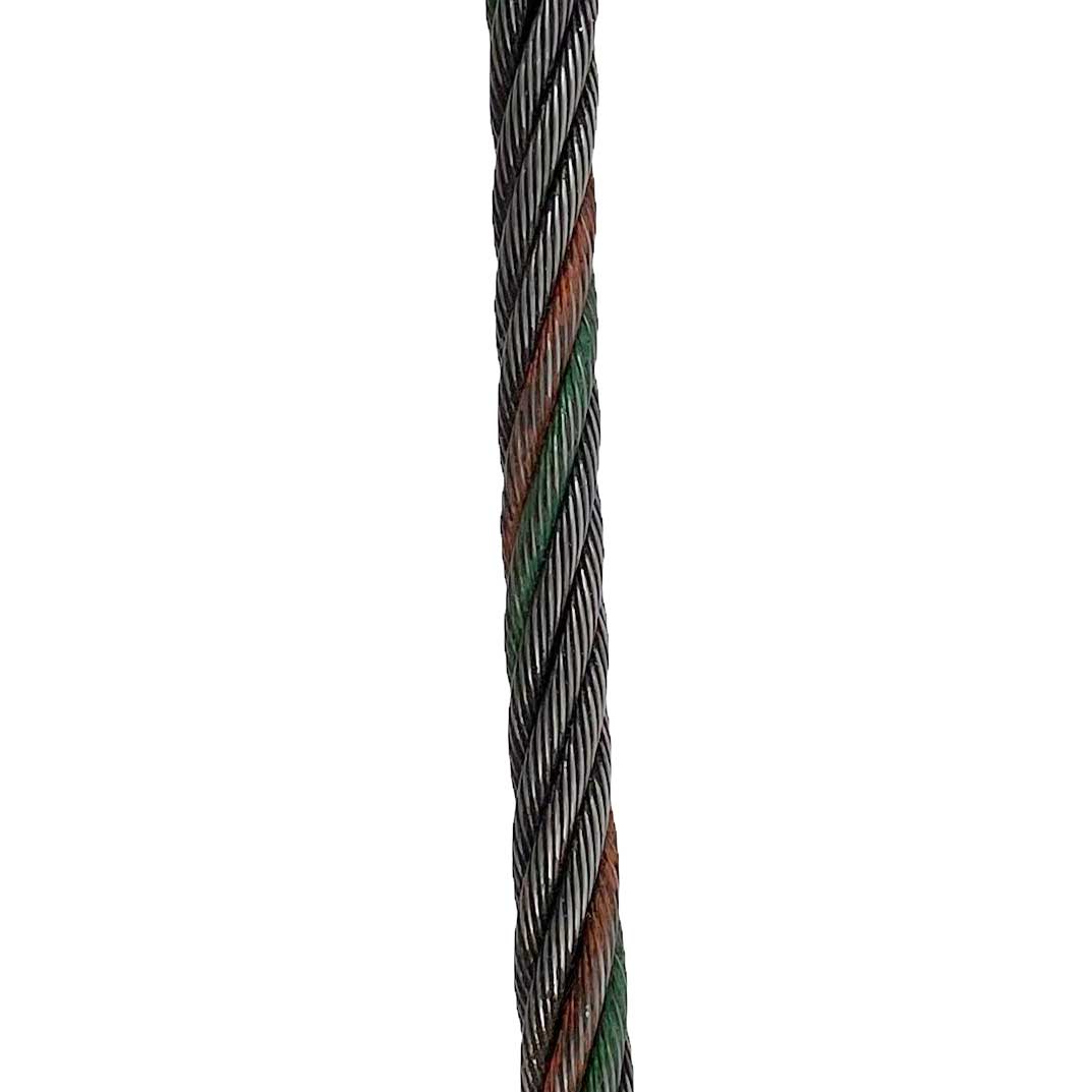 118 inch x 12 foot Open and Closed Spelter Socket Wire Rope Sling image 6 of 6