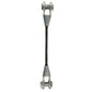 1 inch x 2 foot Open and Open Spelter Socket Wire Rope Sling image 1 of 3