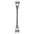 1 inch x 20 foot Open and Open Spelter Socket Wire Rope Sling image 1 of 3