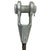 1 inch x 2 foot Open and Open Spelter Socket Wire Rope Sling image 2 of 3