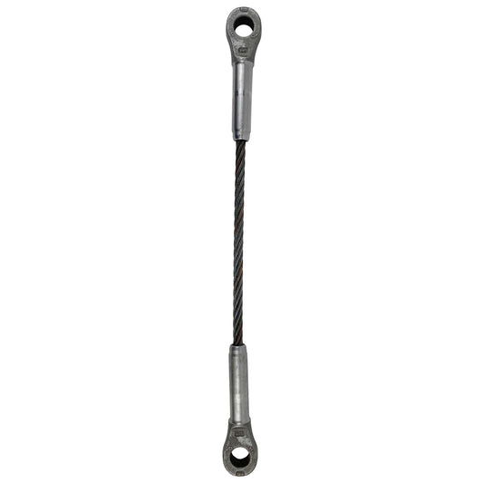 114 inch x 6 foot Closed and Closed Swage Socket Wire Rope Sling image 1 of 4