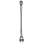 1 inch x 10 foot Open and Closed Swage Socket Wire Rope Sling image 1 of 5