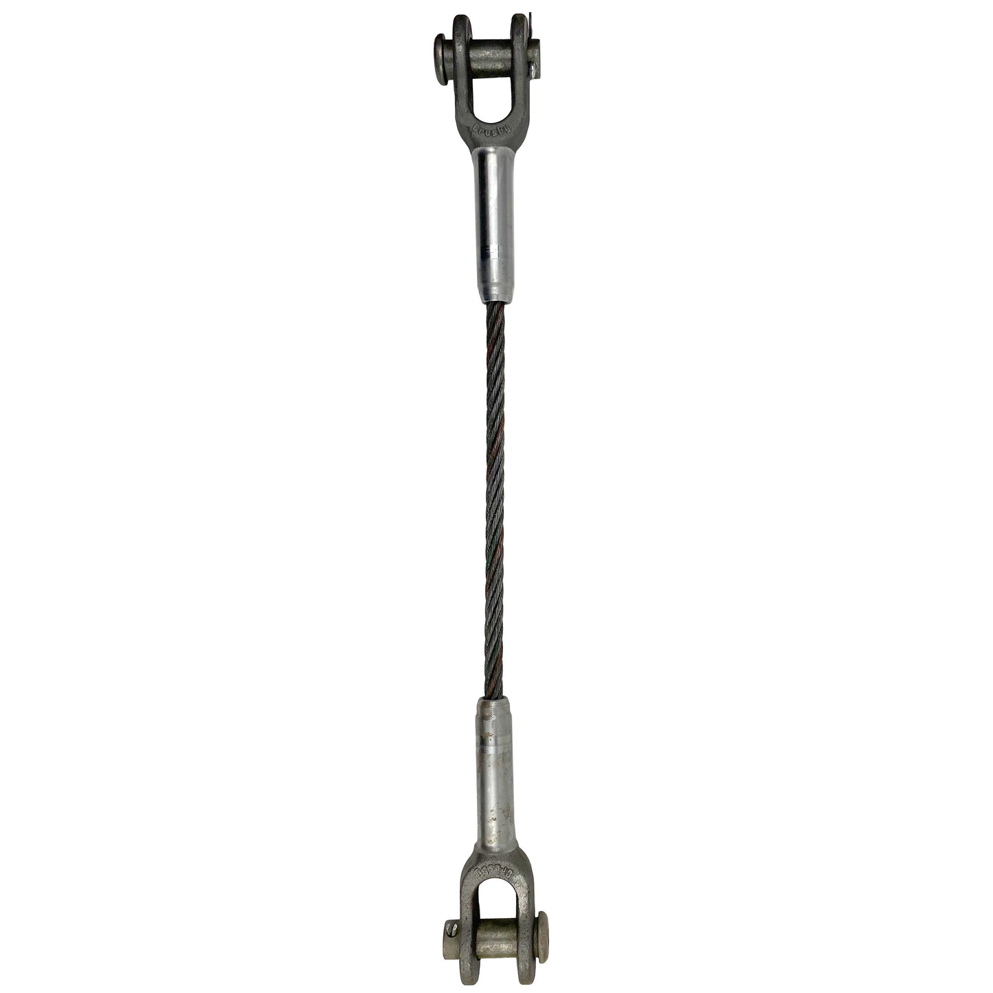 114 inch x 6 foot Open and Open Swage Socket Wire Rope Sling image 1 of 3
