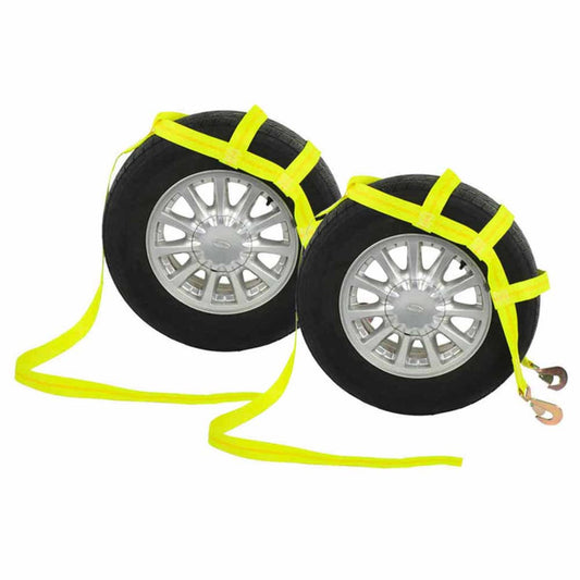 Tow Dolly Basket Strap with Twisted Snap Hooks 2 Pack image 1 of 10
