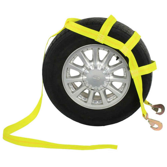 Tow Dolly Basket Strap with Twisted Snap Hooks 6000 lb BS image 1 of 10