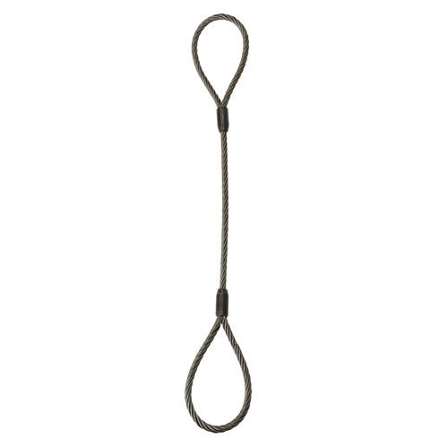 Wire Rope Sling Single Leg 12 inch x 18 foot image 2 of 2